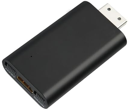 RGBS VGA to HDTV Converter 1080P Video Game Adapter for Console Gaming Accessories 16: 9/4: 3 Exchange Converter Gaming Accessories