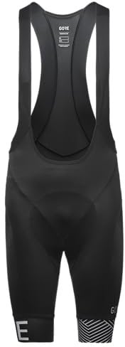 GOREWEAR C5 Opti Salopette corta+, Black/White, S