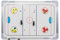 Wrzbest Eishockey Taktik Whiteboard Doppelseitige Trainer Coaching Board Training Assistent Tool