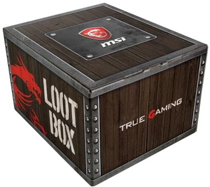 MSI Loot Box 2 Gaming Laptop Accessory Pack with Headset+Bag+Dragon