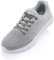 ALPHAPACE Pace Locks mit Metal Caps - 5mm breite elastische Schnürsenkel ohne binden, Slip-on Schnellverschluss aus Metall für Sport, Jugend & ältere Menschen, 100 cm, 1-Paar in Grau/Silber