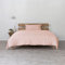 AGA.PIE Bambus Lyocell Bettwäsche-Set 135x200 + 80x40 cm - Alt-Rosa, 100% Bio Oeko-Tex 100, für Allergiker, Antibakteriell, Ganzjahres-Bettwäsche, Atmungsaktiv, Geruchshemmend, Besonders sanft