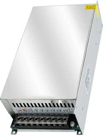 MOGOULUA Universal Schaltnetzteil 12V 1000W Geregelter Universal Netzteil LED-Treiber Schaltnetzteil 110V/220V zu 12V Transformator Überwachungsnetzteil AC Wandler DC Adapter Radio Computer Project