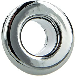 tecuro Überlaufblende Ø 14 mm Abdeckung Ring für Überlaufloch Waschbecken