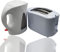Trendi® White Kettle & Toaster Set / 1.7L Capacity Kettle & 2 Slice Toaster/Spout Filter Kettle/Toaster with Variable Browning/Convenient Kitchen Essentials Set