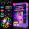 Ziitty 252 Knicklichter Party Set, 120 Stück Leuchtstäbe 132 Verbinder, Neon Knicklichter Ketten und Leuchtbrillen Sets für Kinder Erwachsene Party Deko für Hochzeiten Geburtstage Silvester Party