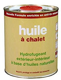HUILE À CHALET-Incolore-Bidon de 1 l