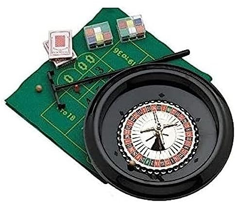 MObyat Roulette-Räder-Set, Roulette-Freizeitcasino-Aktivitäts-Party-Set mit Zubehör, perfekt für einen Spielabend zu Hause oder eine Club-Party