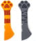 2 PACK Dog Cat Food Spoon, Cute Paw Cat Food Spoon for Wet Food, Silicone Pet Food Can Opener Spatula Scoop Mixing Spoons for Dog Cat Canned Food