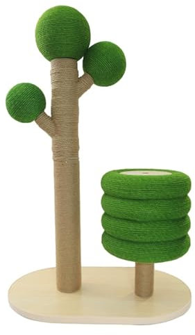 Árbol de Gatos Parque infantil grande for gatos, cactus, rascador for gatos, plataforma for saltar for gatos, pilar for moler garras, árbol for gatos, rascador for gatos, decoración de adornos foresta