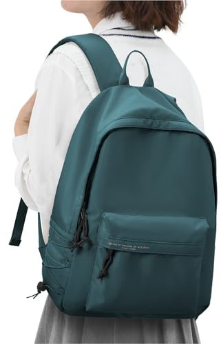 HYC00 School Backpack for Girls Teenagers Casual Daypacks Women Lightweight School Bags for Girls Secondary High School Fit 14 Inch Laptop Rucksack Backpack for School College Bookbag,Peacock Blue