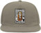 KarolioZonas tv 13 Snapback Flat Visor Baumwollmischung, Grau, grau, Einheitsgröße