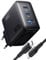 INIU 65W Cargador USB C, [USBC*2 + USBA] GAN 3-Puertos USBC Carga Rapida, PD Cargador Rápido Compacto Adaptador Tipo C para iPhone 16 15 14 Pro MAX Plus, iPad Air, MacBook, Samsung S25 S24 Ultra