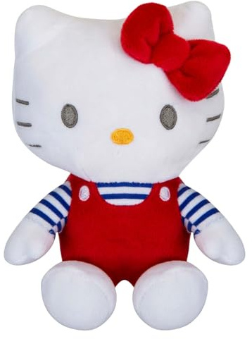 VFM e-Store - Hello Kitty Soft Toy Mini Plush Red Cute Plush Huggable Cuddly Stuffed Toy Plush Toy Cute Stuffed Plushie, Gifts for Birthday, Valentine's Day Christmas - 15cm Red
