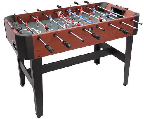 Owneed Tischkicker, 120cm Fußballtisch mit Einem Schutz Versehen, 8-Stick-Design, Torzähler, für Tischfußball Profi für Spielzimmer, Bars & Partys