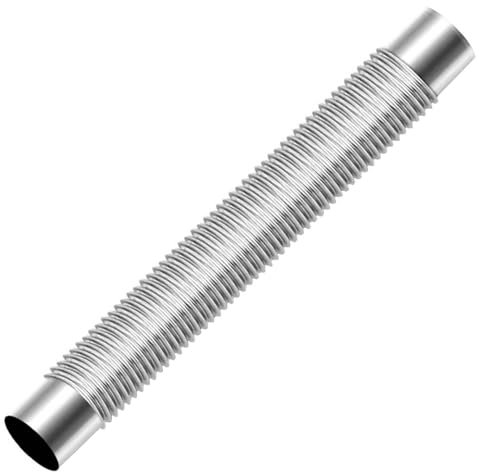 Sifflet de poêle flexible | Tuyau de cheminée à bois, tuyau d'échappement flexible, appareils réglables, sèche-linge, pellets de tuyau de purge, entrée d'air frais pour le camping en plein air