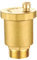 , Vent Valve Golden Multi-Purpose Sturdy Brass Fully Automatic Exhaust for Boiler, Radiator, for Boiler, Radiator, Solar Water Heater, Water Tank