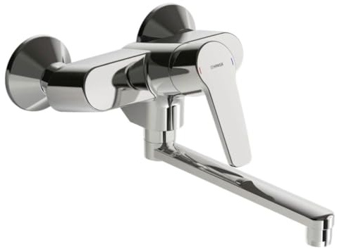 Hansa – Polo Mitigeur mural de cuisine 284 mm chrome (51622193)