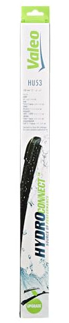 VALEO Hydroconnect 578575 HU53 High Performance Flat Wiper Blade 530 mm Superior Road Visibility Easy Installation Front 1 Blade