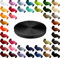 Gurtband 12m PP Polypropylen 30mm breit 1,3mm stark Gurt Tragband Farbwahl 45 Farben, Gurtband:580 schwarz