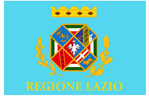 Fosco Industries Bandiera Regione Lazio 150 x 100 cm Poliestere