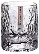 Maya Star - Bicchiere da whisky trasparente in stile giapponese, spesso utilizzato in bicchieri da birra scozzese, whisky, whisky, whisky, cocktail, motivo ghiacciaio