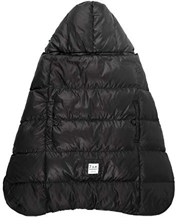 7AM Enfant - Funda para portabebés de invierno – K-Poncho 3 en 1 ajuste universal para Babybjorn Mini,