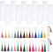40pcs Moule de Marque-pages en Résine Kit, 10 pièces Moule de Signet en Silicone et 30 pièces Couleur Multiple Gland, pour DIY Bijoux Moule d’Artisanat Bricolage Marque-page (A)