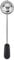 Teafy Long Handle Stainless Steel Tea Ball Infuser - Loose Leaf Tea Steeper - Black