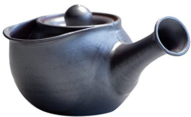Japanese Ceramic Pelican Teapot, Nanban Brown, Small, Made in Kyoto, Japan