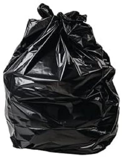 Extra Large Commercial Strong Heavy Duty (1 BOX - 100 BAGS) Wheelie Bin Bag Liners Sacks Black 240 litres Sterling Bargains