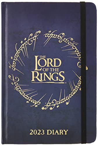 Pyramid International Lord of Rings Terminplaner 2023, A5, Hardcover, Wochenplaner (Kartendesign), offizielles Merchandise-Produkt, SR74107, mehrfarbig