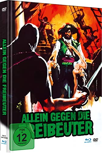 Allein gegen die Freibeuter - Extended Fassung (Limited Mediabook, in HD neu abgetastet Booklet)