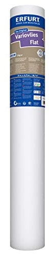 Erfurt Variovlies FLAT Premium 170 g/m2 überstreichbare Tapete Zellulose-Glattvlies 1 Rolle 25 x 0,75m