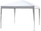 Outsunny Carpa Plegable Gazebo 3x3 m Cenador Plegable con Altura Ajustable en 3 Niveles Toldo Anti-UV y Bolsa de Transporte para Camping Fiestas Blanco