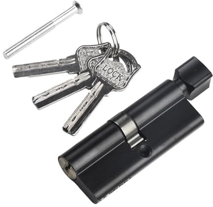 Schließzylinder Haustür 1pc Universal Kleine Schließzylinder Innen Holz Türschloss Zylinder Mit 3 Schlüssel Sicherheit Möbel Schlösser Schlüssel Zylinder für Haustürschloss