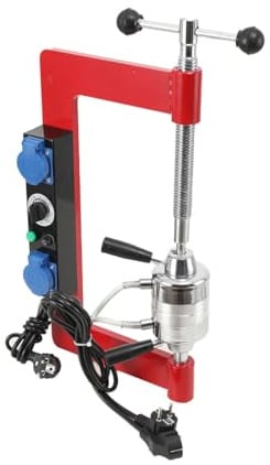 Cozyel Auto-Reifen-Vulkanisierer, Reifen-Vulkanisiermaschine, Autoreifen Reparatur Satz Mit 8 Formen, Mit Timing-Konstanttemperatur-Hochleistungs-Reifen-Reparatur-Werkzeug FüR Pkw Und LKW