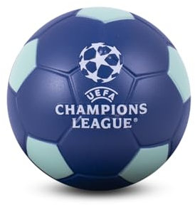 UEFA Champions League Stess Ball – Offiziell lizenziert von Hy-Pro, UCL, Merchandise, Sammlerstück für Kinder und Erwachsene, tolle Fußball-Geschenkidee, Marineblau