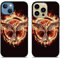 Wrazovk Schwarze TPU Hülle für iPhone 12 Mini,Xyjzkroj Pvmxhahqysk Original Weiche Silikonhülle iPhone Case Design [E00755]