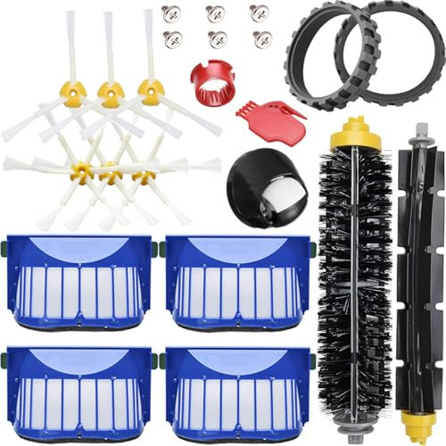 EATBALE Ersatzteile Bürsten für iRobot Roomba 600 Serie 605 606 615 616 620 621 625 630 631 650 653 655 660 670 671 676 680 Saugroboter Zubehör (14 Stück)