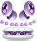 Ear Plugs for Sleep Noise Cancelling,45dB Soft and Reusable Silicone Earplugs for Hearing Protection with 8 Ear Tips in Four Sizes (XS, S, M, L),for Noise Reduction (Purple, 4 Sizes (1 Set))