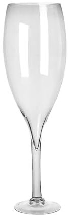 HAGJII Extra Large Verres à Vin Personnalisé Verrerie Verre A Vin Rouge Longue Tige Mariage Coupe En Cristal Pour Un Cadeau D'anniversaire(40cm)