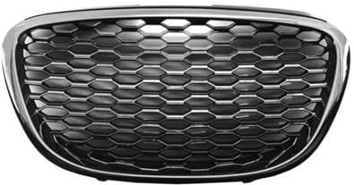 UOEMCRTB Rejillas Frontales Radiador Rejilla Parachoques Delantero Coche con Cubierta Malla Nido Abeja para Seat para Leon 1P para Altea 5P XL para Toledo Mk3 5P 2004-2009 GF1133007