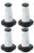 StarRing Lot de 2/4/6 filtres de rechange pour aspirateur X-Pert 7.60 pour Rowenta-RH6A35WO, RH6A39WO, RH6A31WO, RH6A33WO (4 pièces)