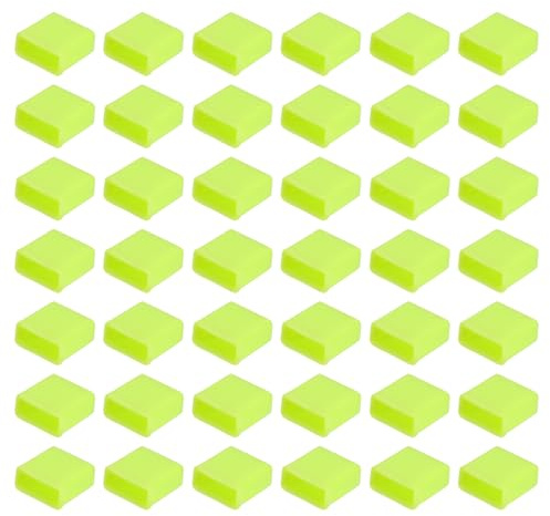 PATIKIL USB Type A Port Plugs Covers Caps, 50Pcs Silicone Anti Dust Protector for Smartwatch Telephone Computer Camera Mobile Hard Discs USB Male Ports, Green