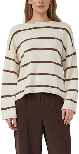 s.Oliver Gestreifter Pullover im Relaxed Fit