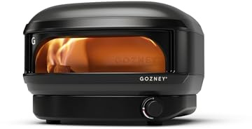 Gozney Arc Lite Outdoor Pizza Oven, Propane Gas Pizza Oven, Precision Flame Control, Cooks 12 Pizza in 60 Seconds, Heats up to 500°C - Off Black