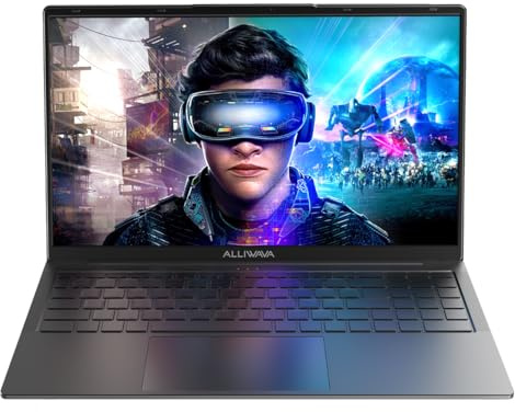 ALLIWAVA G15 Portatile, 15,6 FHD (1920 x 1080) Display IPS, AMD Ryzen 7 5825U (fino a 4,5 GHz), AMD Radeon Graphics Notebook, 16 GB DDR4 512 GB NVMe SSD, Wi-Fi 6, impronta digitale, numero di viaggio