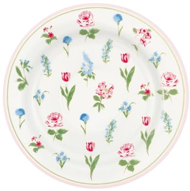 GreenGate Agnes Brotteller White 15cm