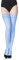 Merry Style Damen halterlose Mikrofaser 40 DEN Strümpfe mit Spitze MS 791 (Blau-791, M-L (40-44))